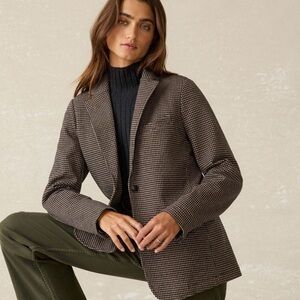 Fatherly Houndstooth Blazer